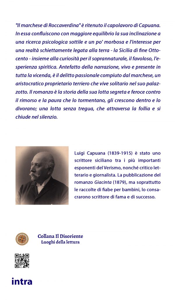 Luigi Capuana, "Il marchese di Roccaverdina" - immagine 2