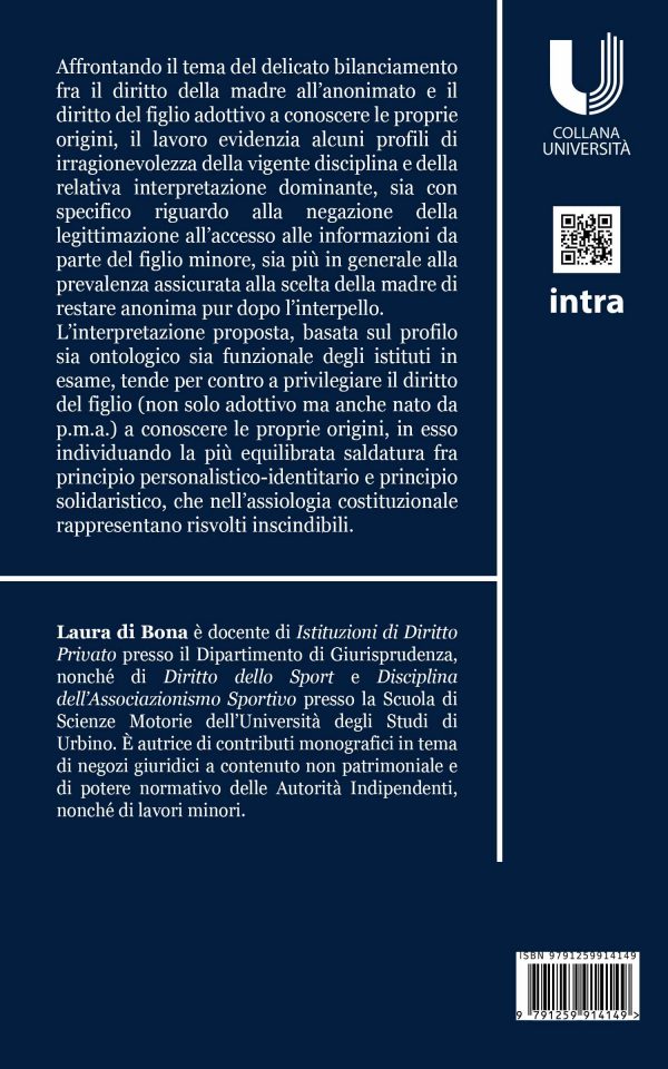 Laura di Bona, "Il diritto a conoscere le proprie origini fra identità  e solidarietà" - immagine 2