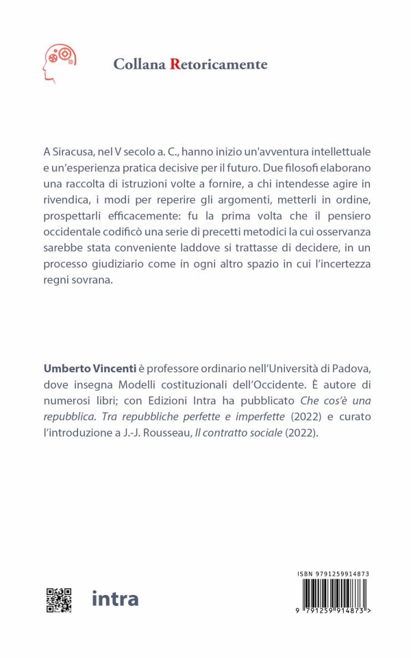 Umberto Vincenti, "Dalla retorica al diritto" - immagine 2