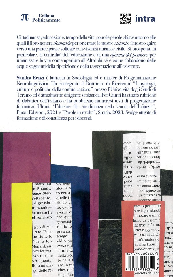 Sandra Renzi, "Vivere da cittadini. Contesti di educazione alla cittadinanza" - immagine 2