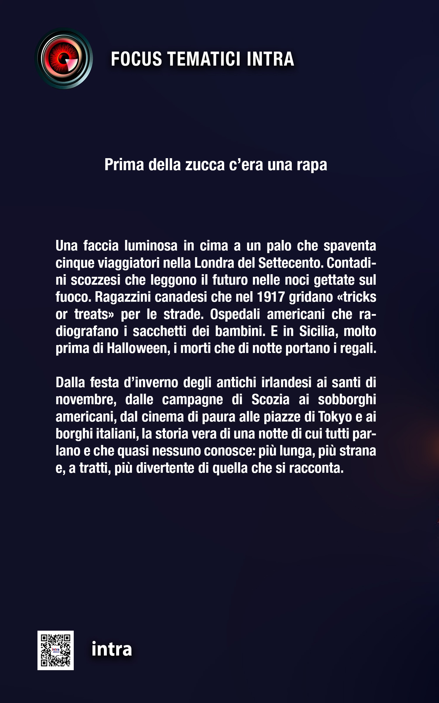 Focus tematici, "Storia di Halloween" - immagine 2